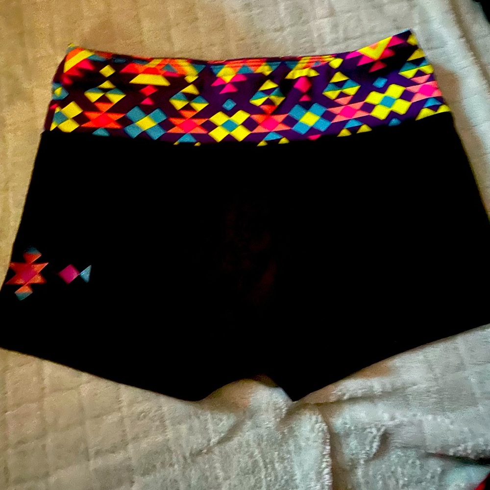 Girls spandex athletic shorts size large 10/12